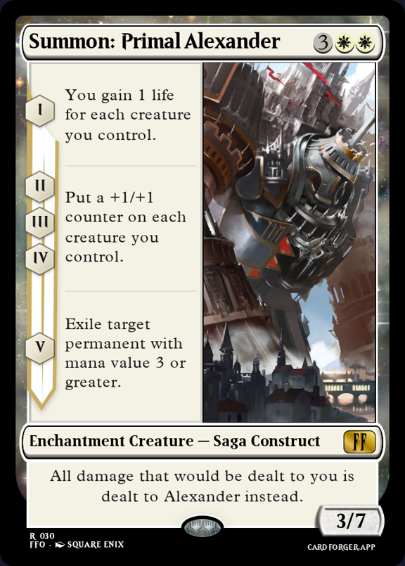 Summon: Primal Alexander